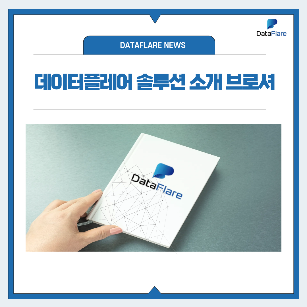 데이터플레어 솔루션 소개 브로셔